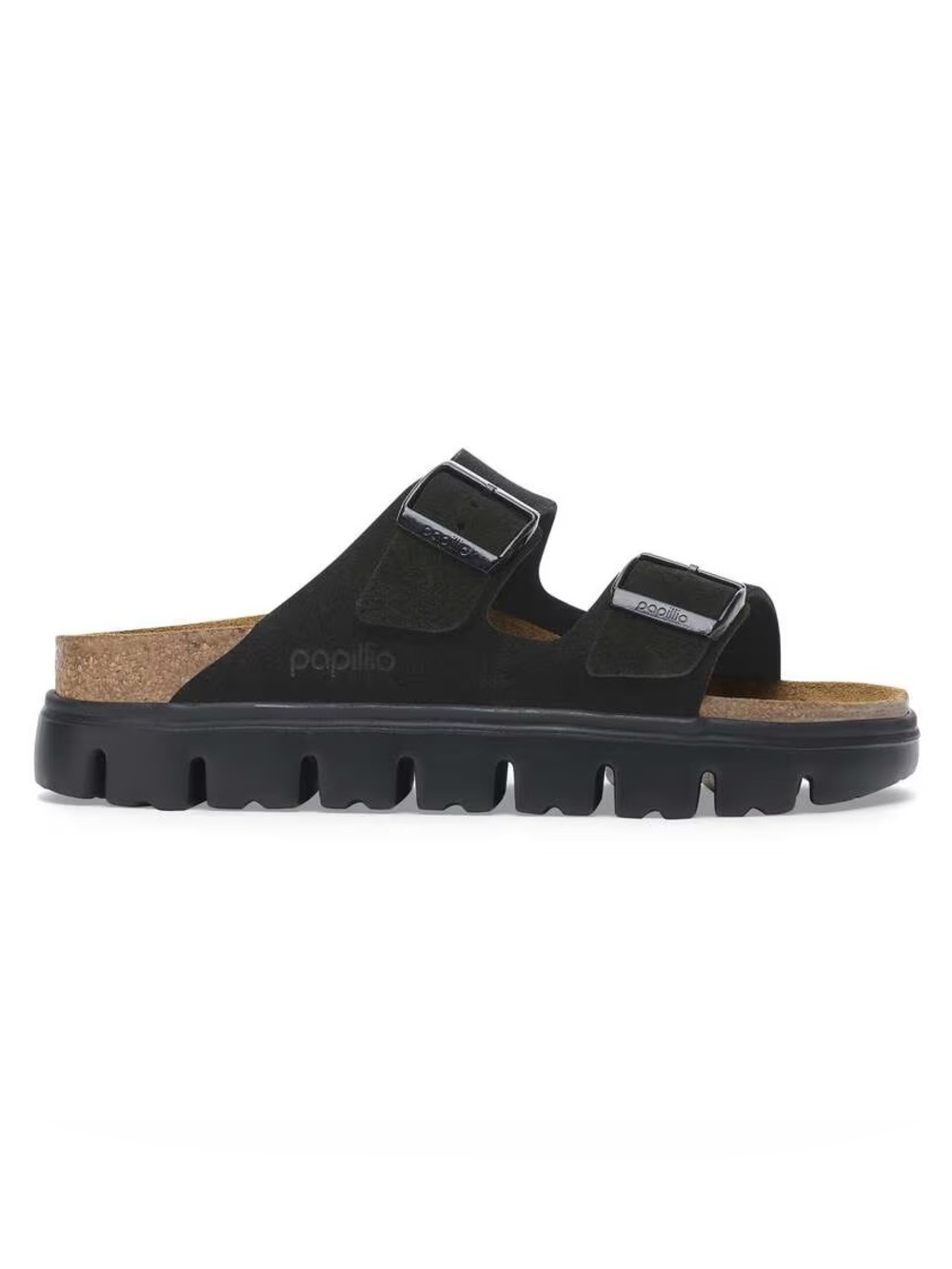 Birkenstock Arizona Chunky in Black Suede - Picture 5 of 9